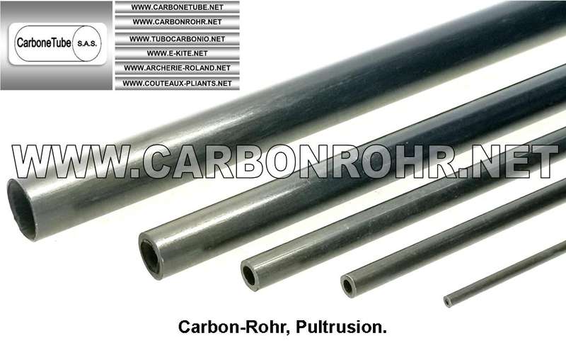 Carbonrohr 25 x 20 x 1000mm CFK-Rohr / Kohlefaser Rundrohr – Carbonforce  GmbH